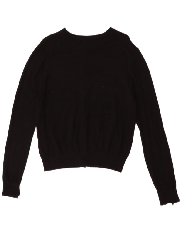 Pulover cardigan pentru femei Zara UK 12 Medium Negru