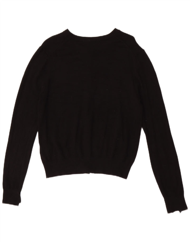 Pulover cardigan pentru femei Zara UK 12 Medium Negru
