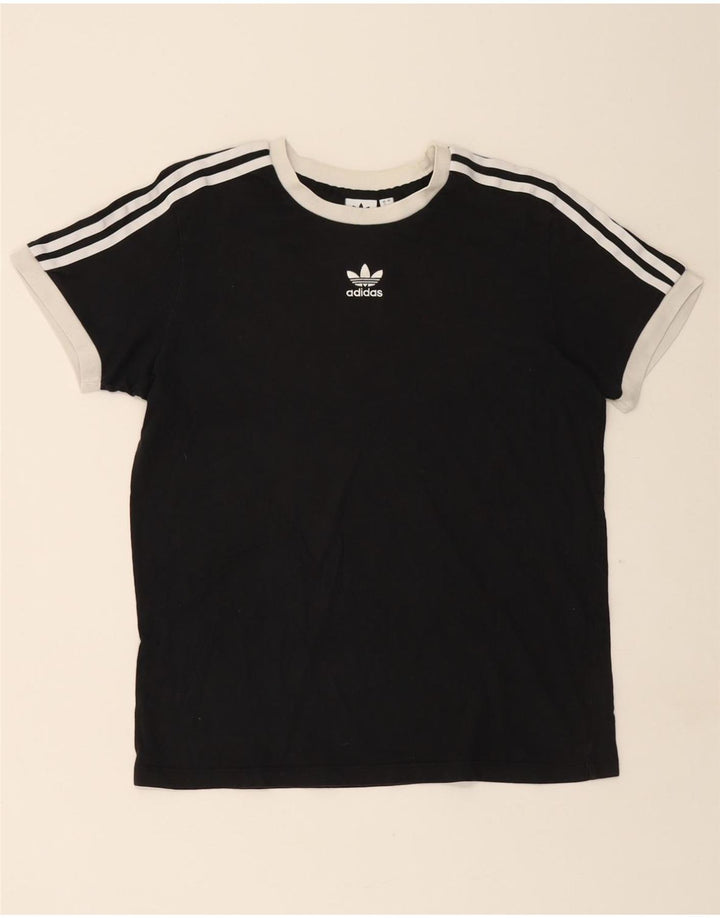 ADIDAS Tricou pentru femei Top UK 12 Medium Black Bumbac