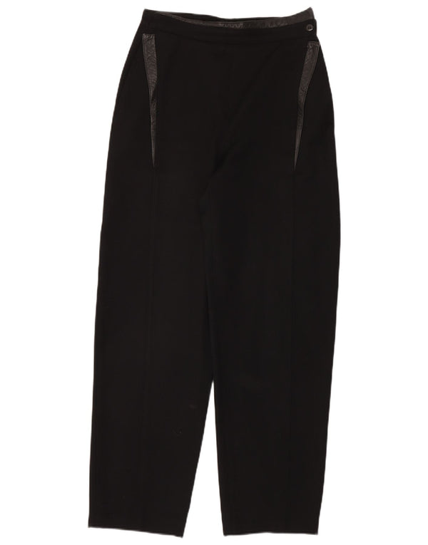 Pantaloni casual pentru femei Basile cu talie înaltă IT 42 Medium W28 L30 Negru
