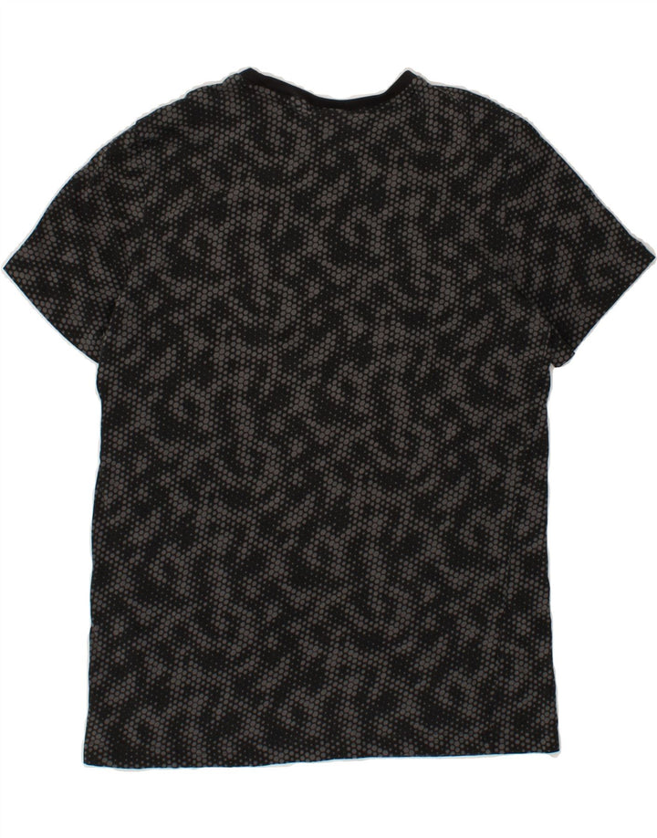 PUMA Girls Abstract Pattern Graphic T-Shirt Top 15-16 Years Grey Vintage Puma and Second-Hand Puma from Messina Hembry 