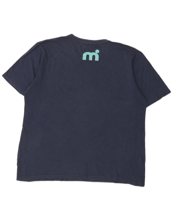 Tricou grafic pentru bărbați Mistral Top 2XL Bleumarin