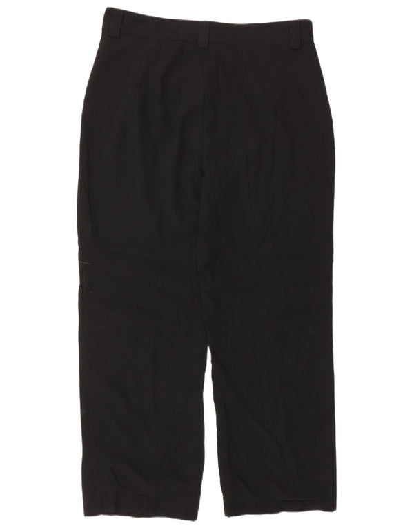 Pantaloni casual conici pentru femei Zara XL W32 L29 Black Classic