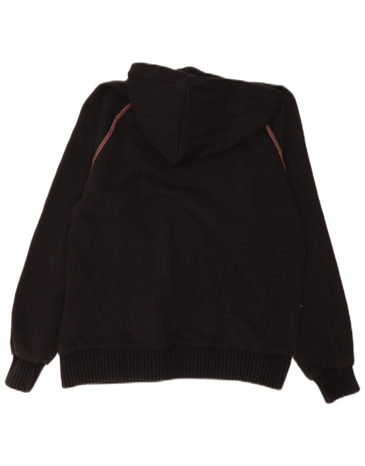 Pulover Desigual pentru damă, cu grafic supradimensionat, cu glugă, UK 10, poliester negru mic