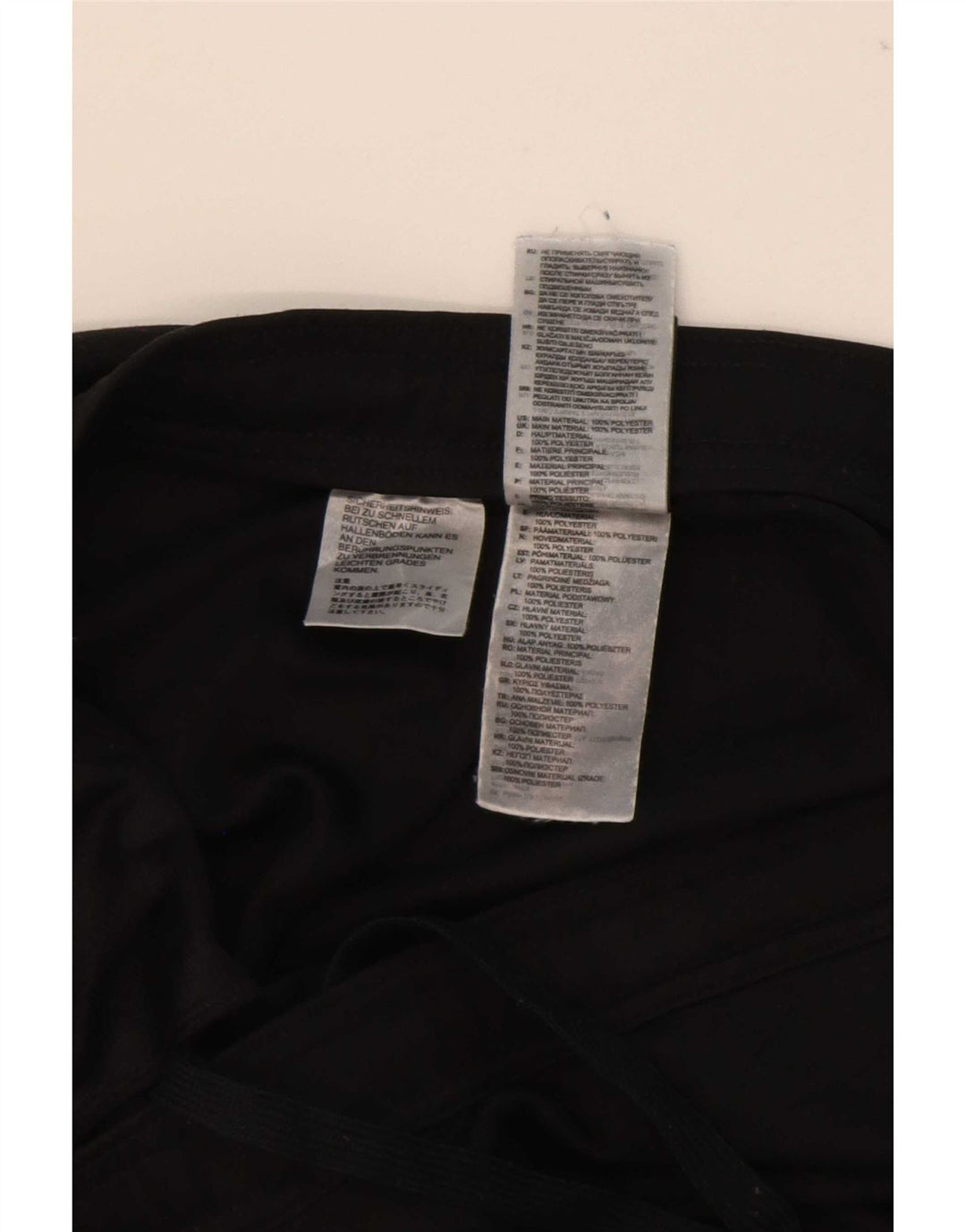 Pantaloni de trening Adidas Climalite pentru bărbați, poliester mediu negru