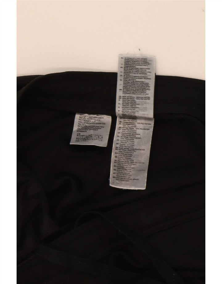 Pantaloni de trening Adidas Climalite pentru bărbați, poliester mediu negru