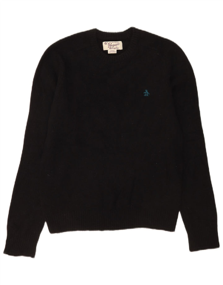 Pulover Bolero pentru femei Penguin UK 12 Medium Black Lambswool