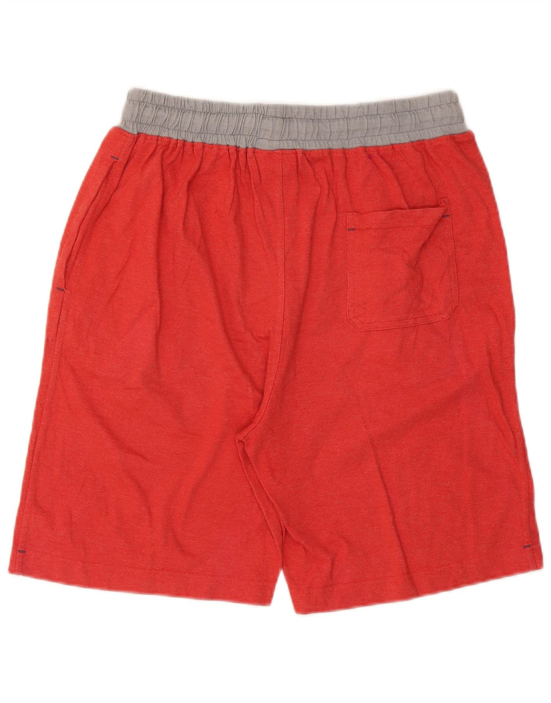 Pantaloni scurți sport pentru bărbați Weird Fish, bumbac color bloc roșu