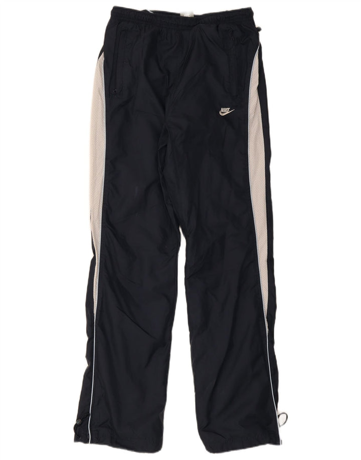 Pantaloni de trening Nike pentru bărbați, medii, albastru bleumarin, nailon color bloc