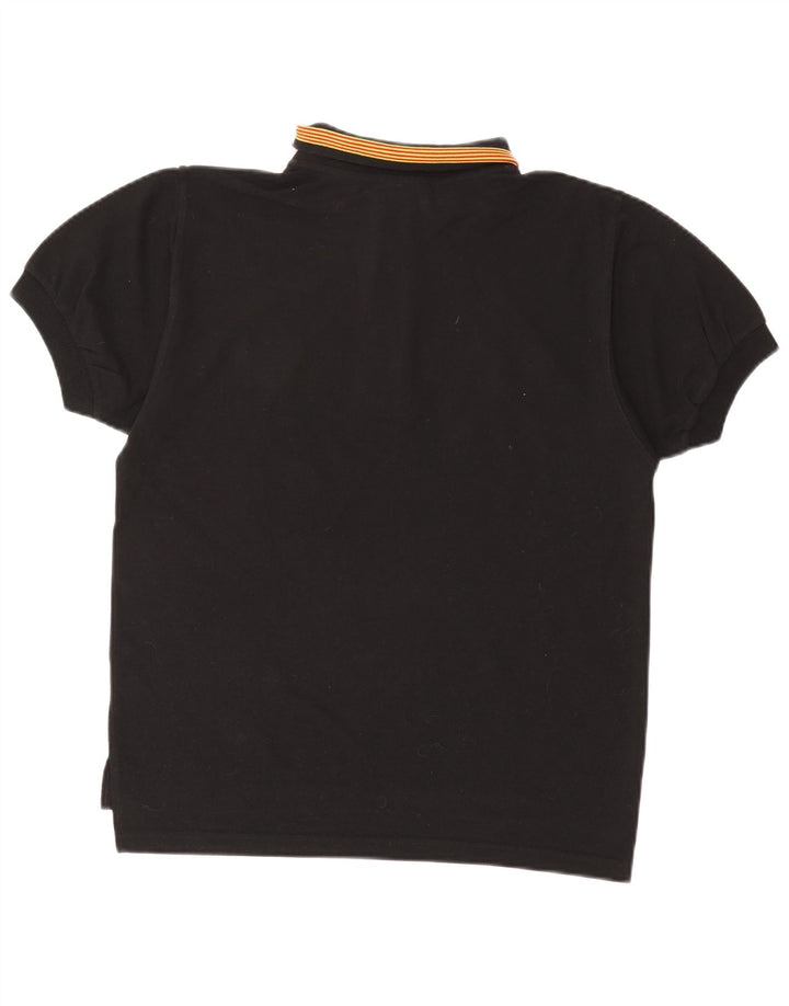 Tricou polo PUMA pentru bărbați, bumbac negru mic