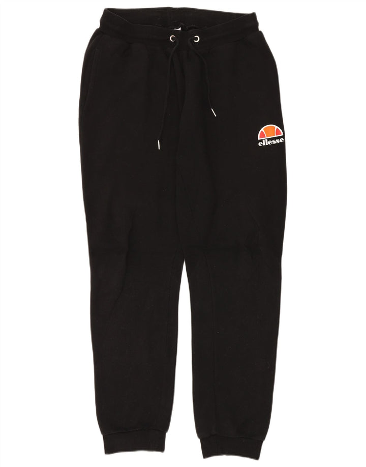ELLESSE Pantaloni de trening pentru bărbați Pantaloni de jogging mari, negru, bumbac
