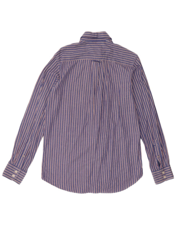 Crew Clothing Cămașă pentru bărbați Bumbac cu dungi albastre mici