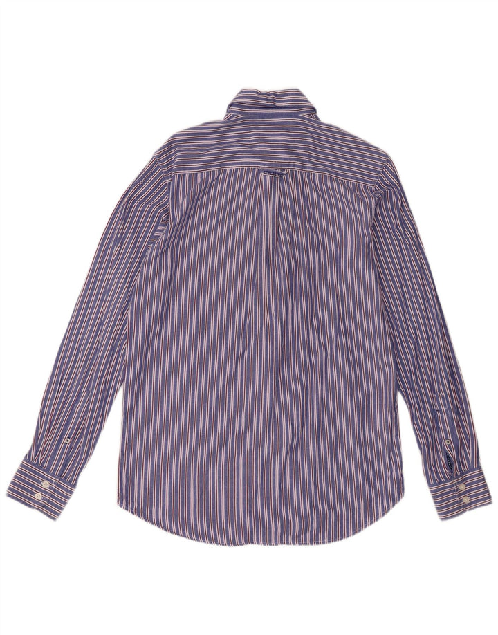 Crew Clothing Cămașă pentru bărbați Bumbac cu dungi albastre mici
