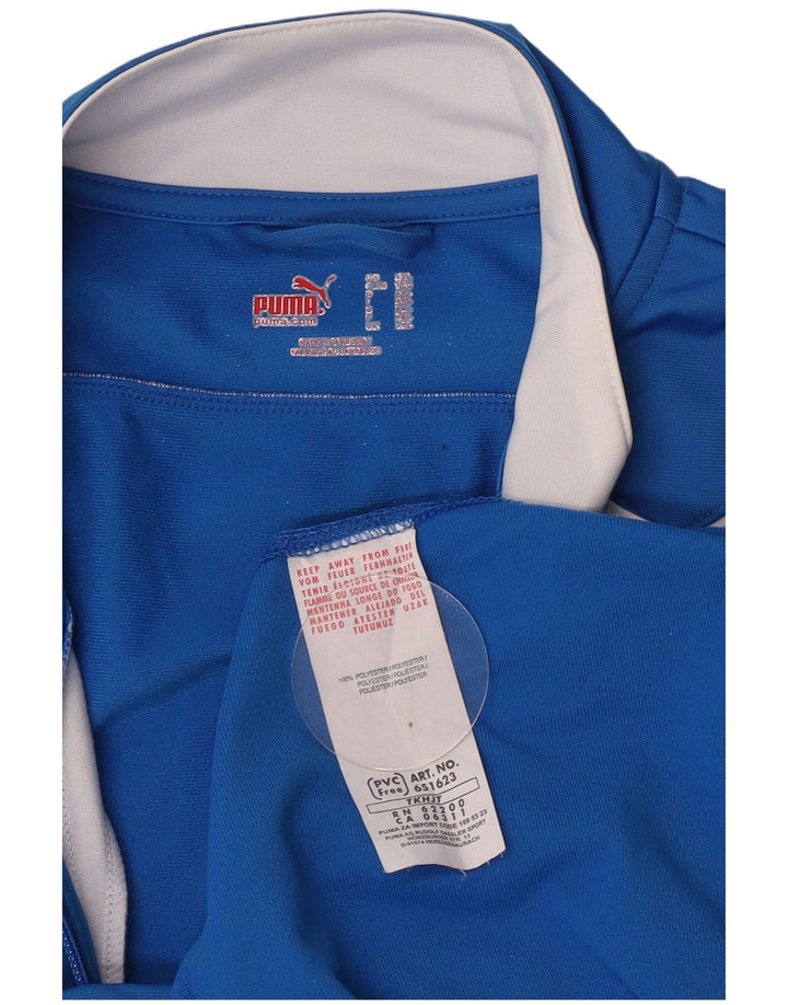 Jachetă de trening pentru bărbați Puma, 2XL, albastru, poliester color bloc