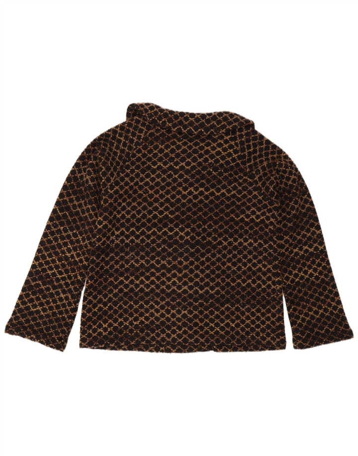 Palton pentru femei Casamia UK 14 Maro Mediu Geometric Acrilic