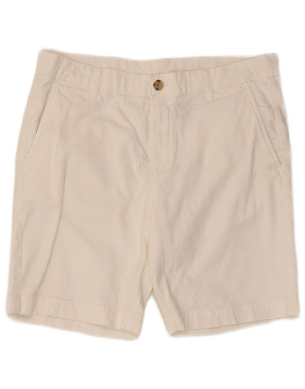 Pantaloni scurți chino pentru bărbați Zara EU 42 Large W32 Bumbac alb