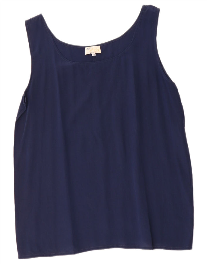 Vest Vest Top pentru femei UK 14 Medium Bleumarin
