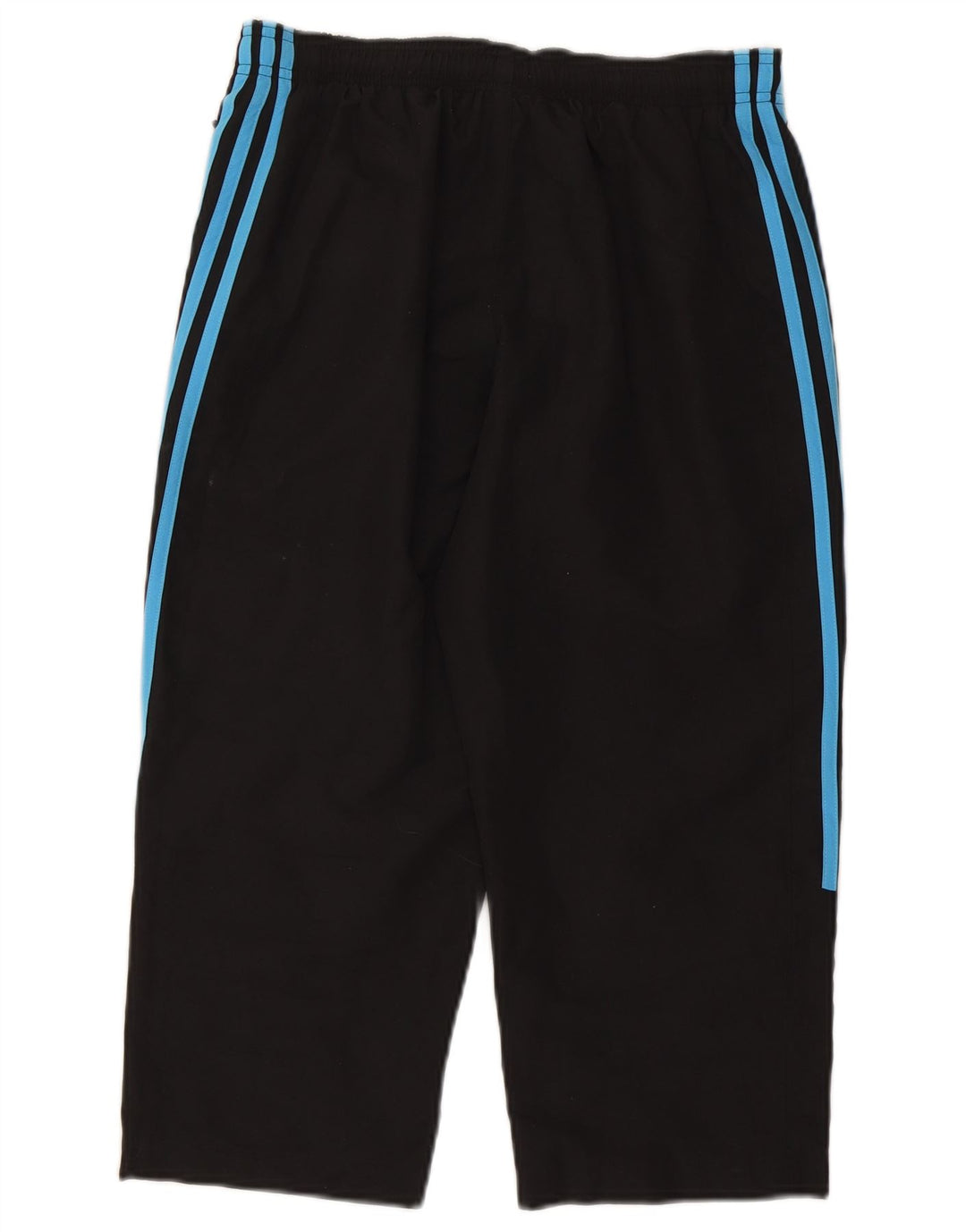 Pantaloni de trening Capri Adidas pentru femei UK 10 Poliester negru mic
