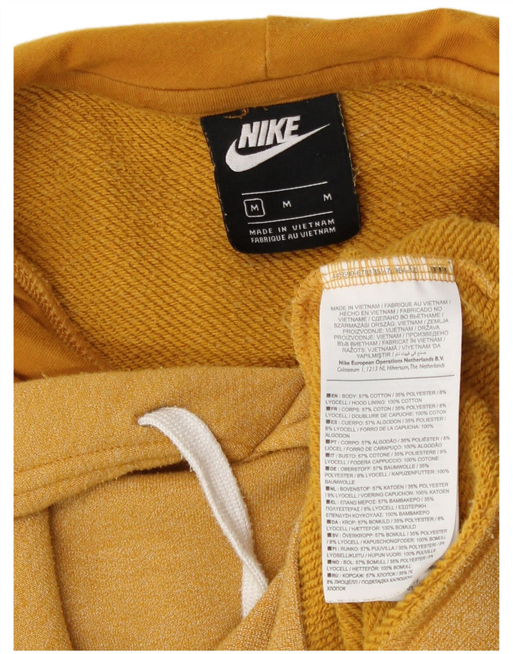 Pulover Nike Grafic pentru bărbați, bumbac galben mediu