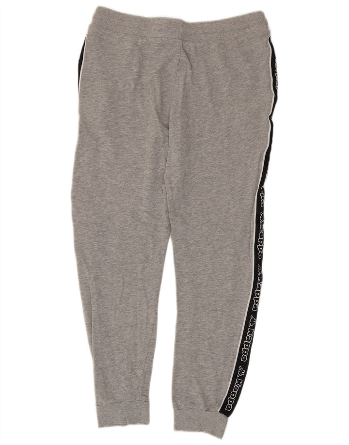 Pantaloni de trening grafic pentru bărbați KAPPA Pantaloni de jogging Gri mediu Colorblock
