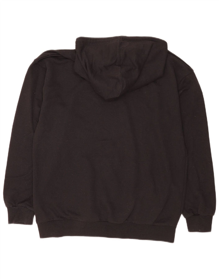 Pulover Umbro pentru bărbați, bumbac mediu negru