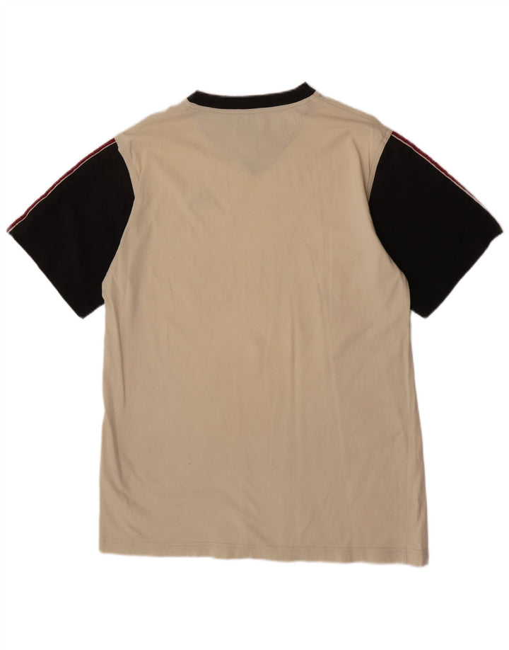 Tricou Bărbați Kappa Top Mic Bej Colorblock Bumbac