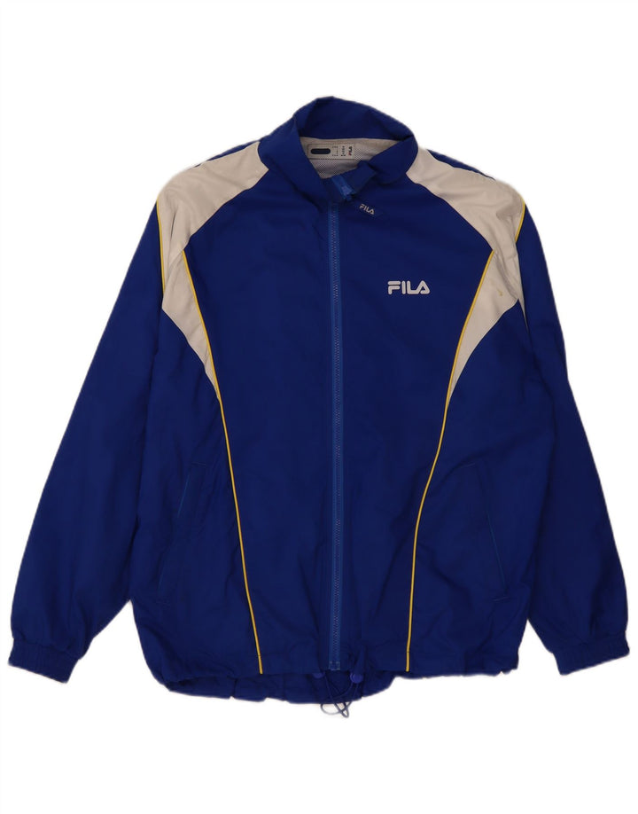 Jachetă de ploaie Fila pentru bărbați UK 38 Medium Blue Colorblock Poliester