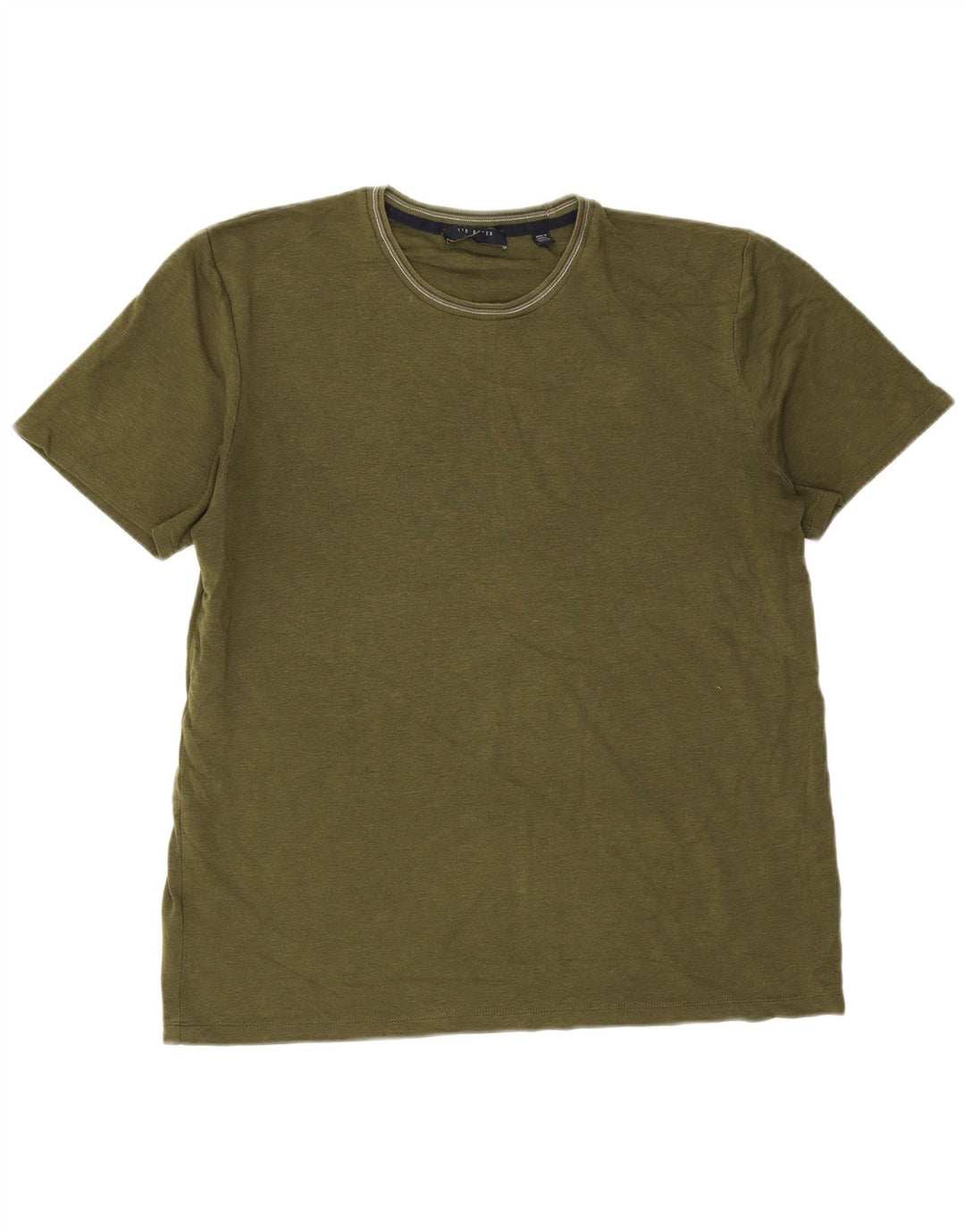 Tricou Bărbați Ted Baker Mărimea Top 4 Mare Kaki Bumbac