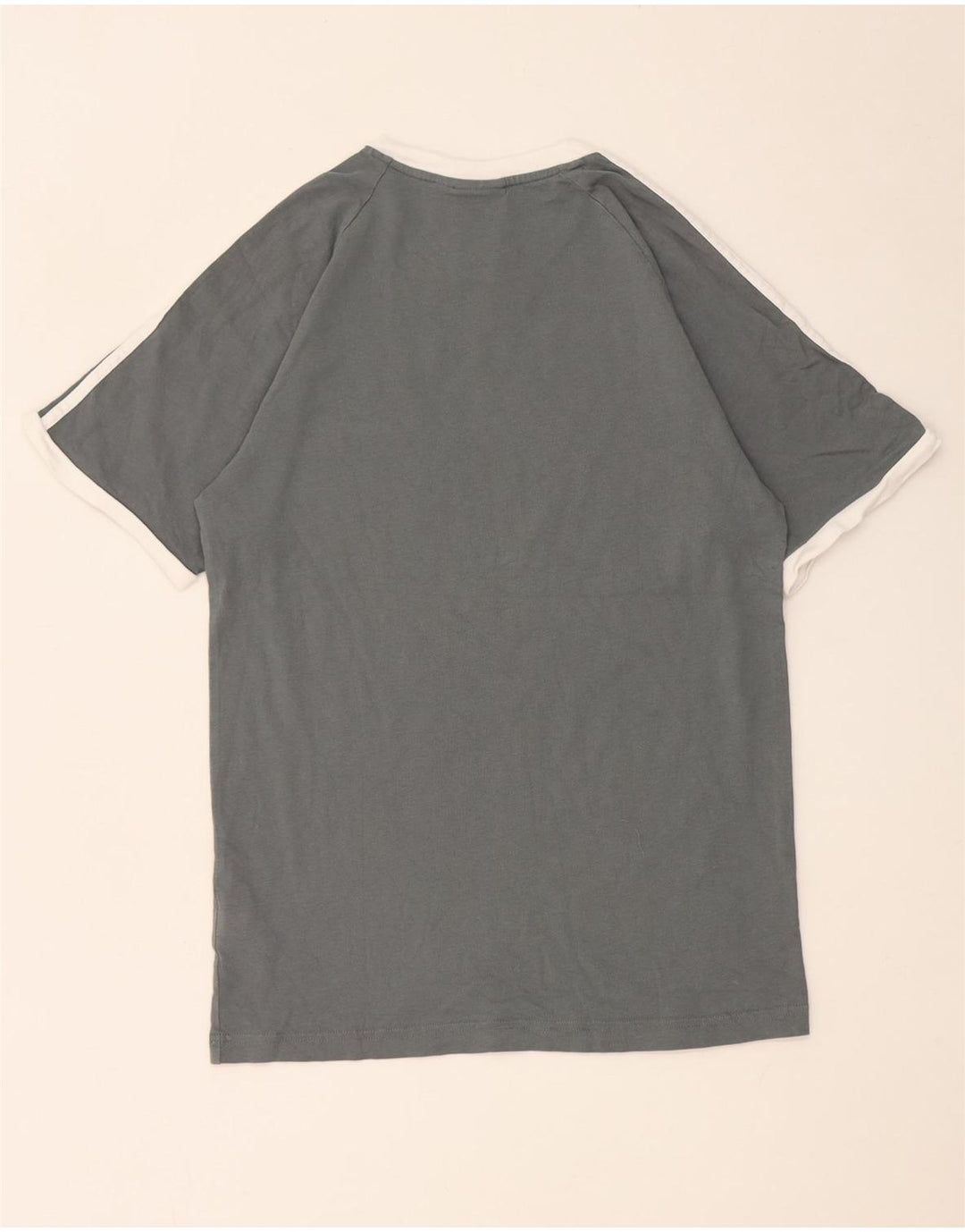 Tricou pentru bărbați Adidas Top mic gri, bumbac color bloc