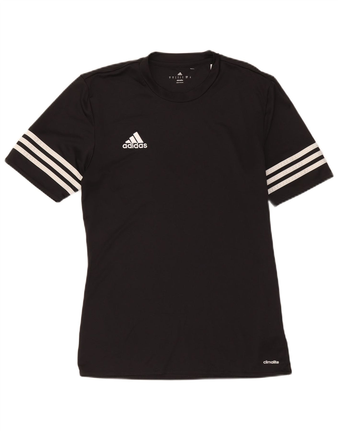 Tricou Adidas Climalite pentru bărbați Top mic poliester negru
