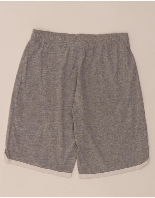 Pantaloni scurți sport grafic pentru fete Champion 11-12 ani, mari, gri, color block