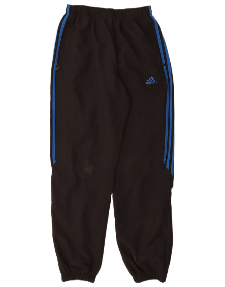 Pantaloni de trening Adidas pentru bărbați Joggeri poliester mediu negru