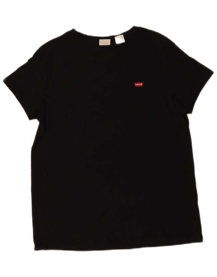 Tricou pentru femei Levi's Top UK 14 Medium Black Bumbac