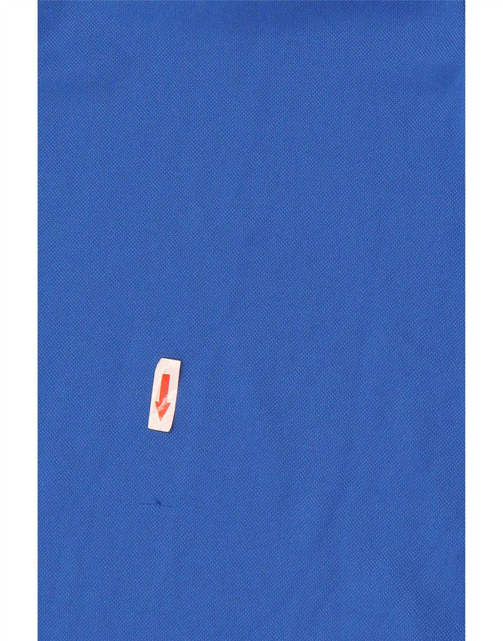 Tricou polo Nike Calcio Graphic pentru bărbați, mare, albastru, din poliester