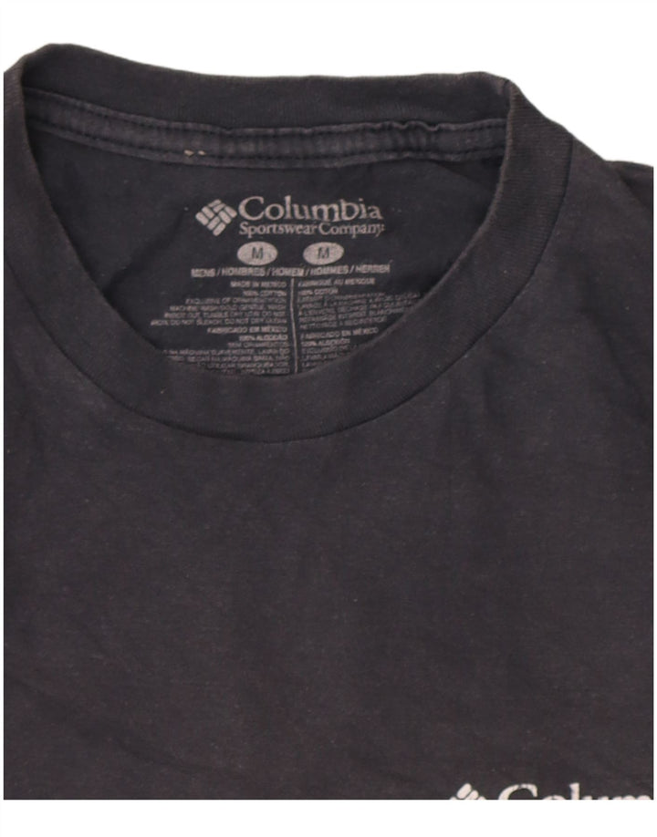 Tricou grafic Columbia pentru bărbați Top, bumbac, gri mediu