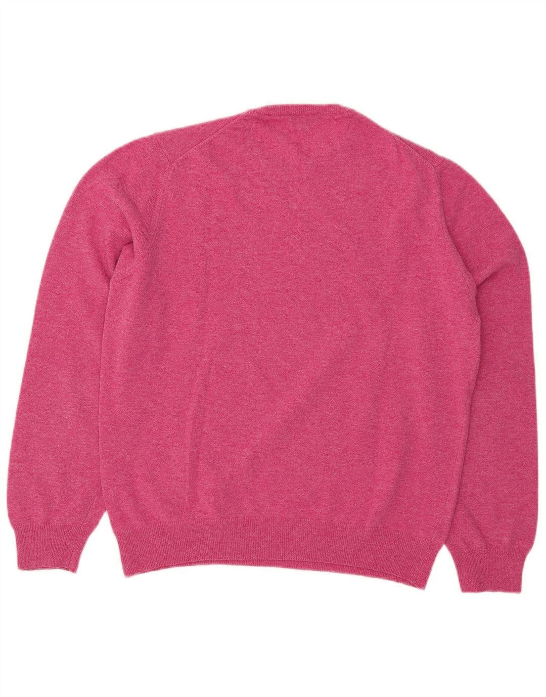 Pulover pentru bărbați Henry Cottons cu gât roșu, 3XL, lână roz