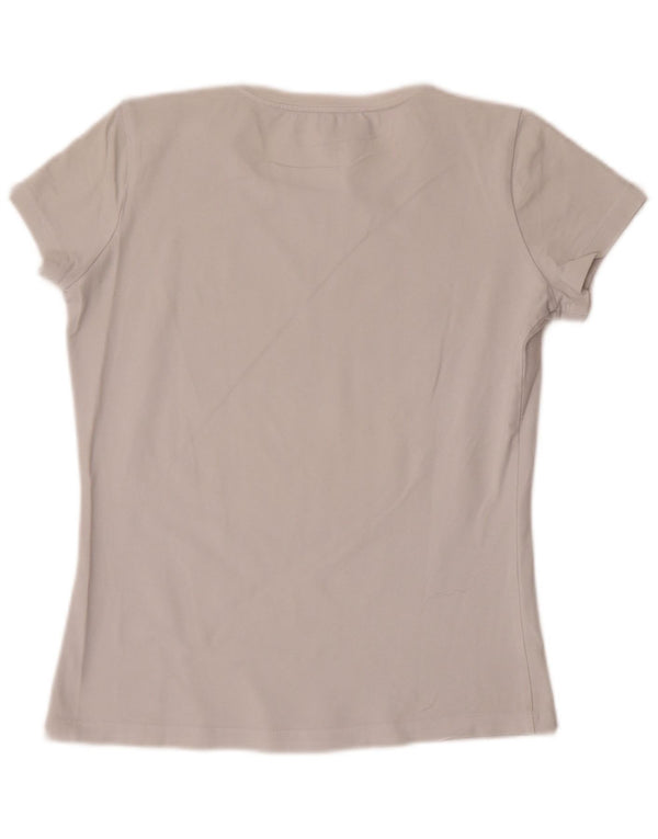 Tricou grafic pentru femei Calvin Klein Jeans Top UK 12 Medium White