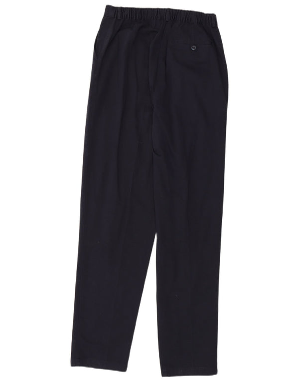 Pantaloni chino conici pentru femei L.L.BEAN US 12 Large W30 L34 Bleumarin