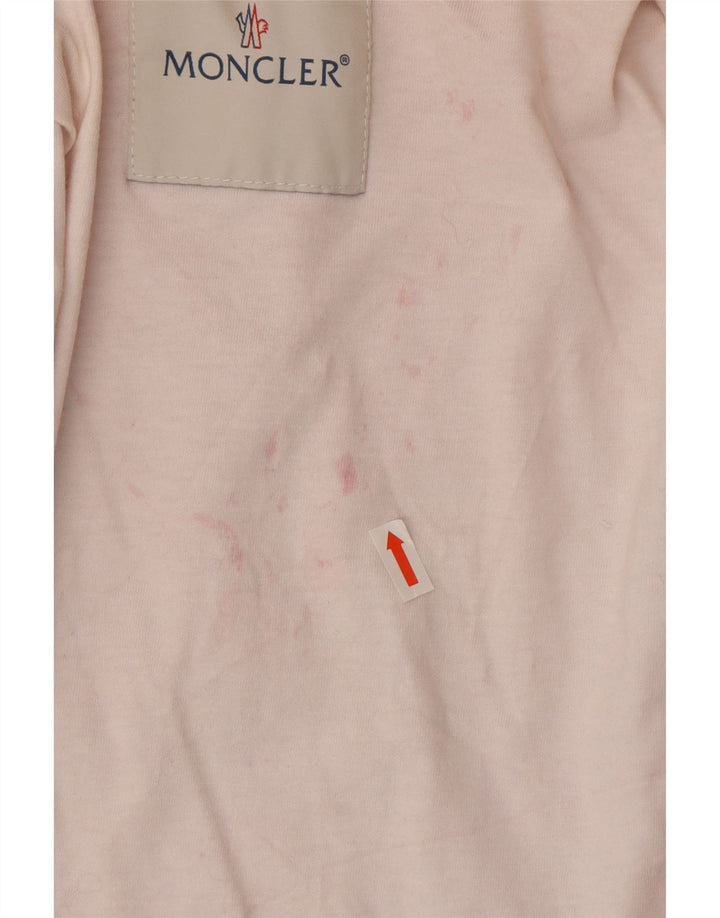 Jachetă de ploaie grafică Moncler pentru fete 15-16 ani poliamidă roșie