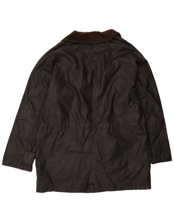 Jachetă Roy Rogers pentru bărbați din bumbac cerat UK 42 XL bumbac maro