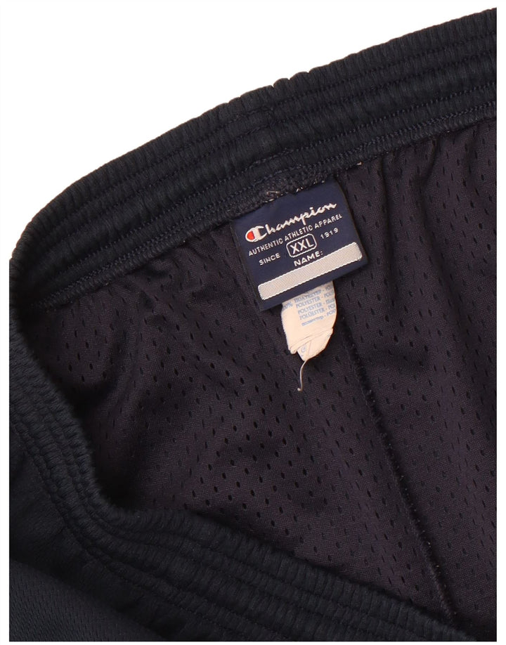 Pantaloni scurți sport Champion pentru bărbați 2XL, poliester bleumarin