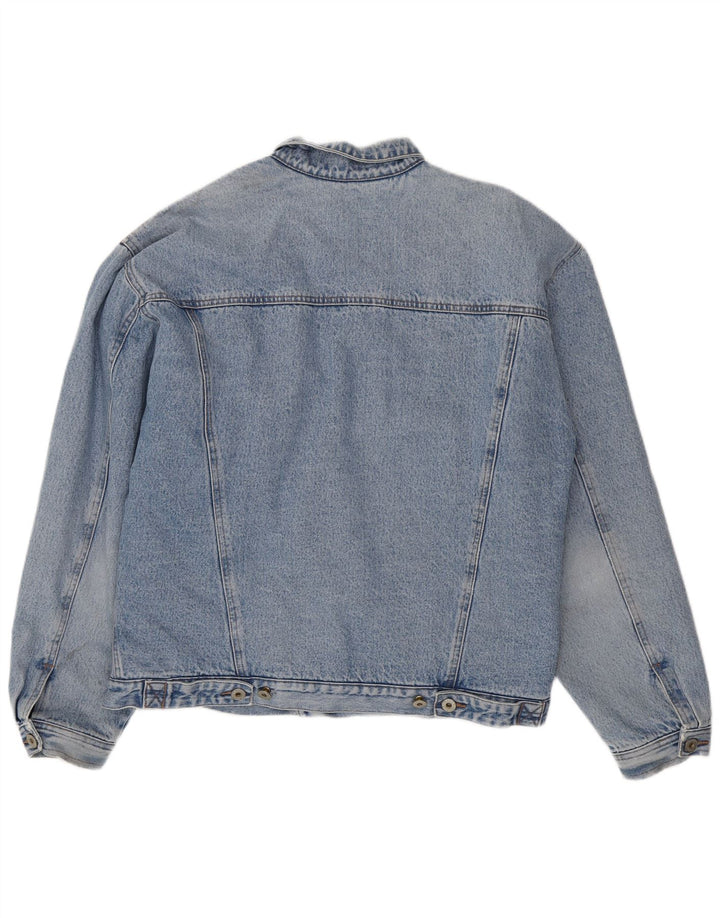 Jachetă de denim Sherpa pentru bărbați Paddock's IT 52/54 XL Bumbac albastru