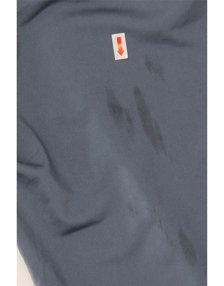 ADIDAS Mens Tracksuit Trousers Medium  Blue Polyester