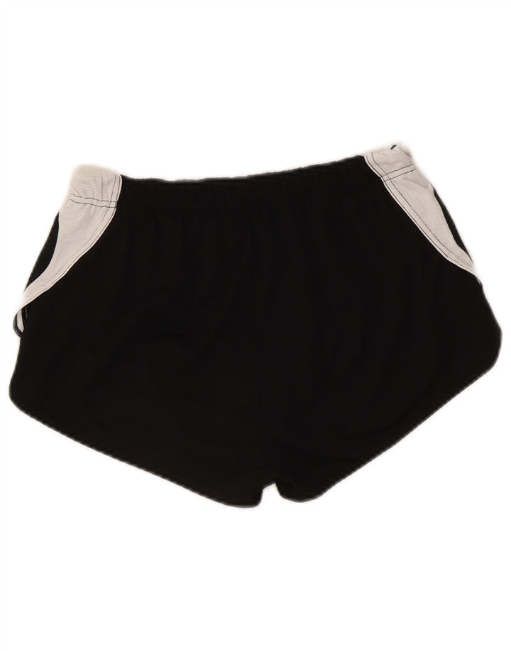 Pantaloni scurți sport grafic Asics pentru femei UK 10, negru, poliester color bloc