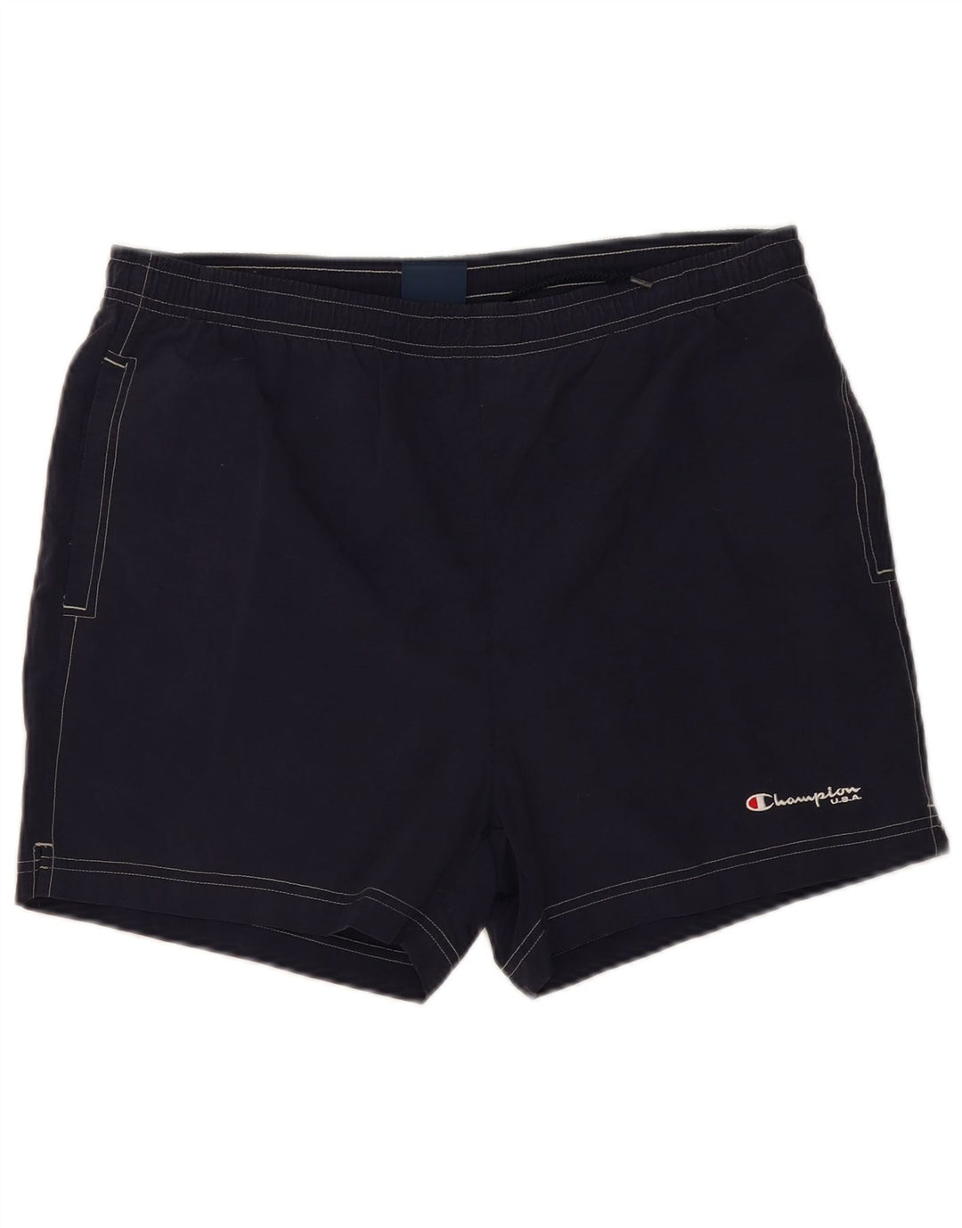 Pantaloni scurți de înot pentru bărbați CHAMPION XL poliamidă bleumarin