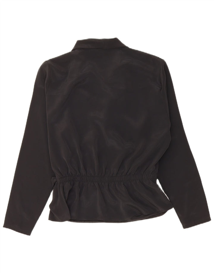 Bluză cu mânecă lungă pentru femei LOLA UK 12 Medium Black