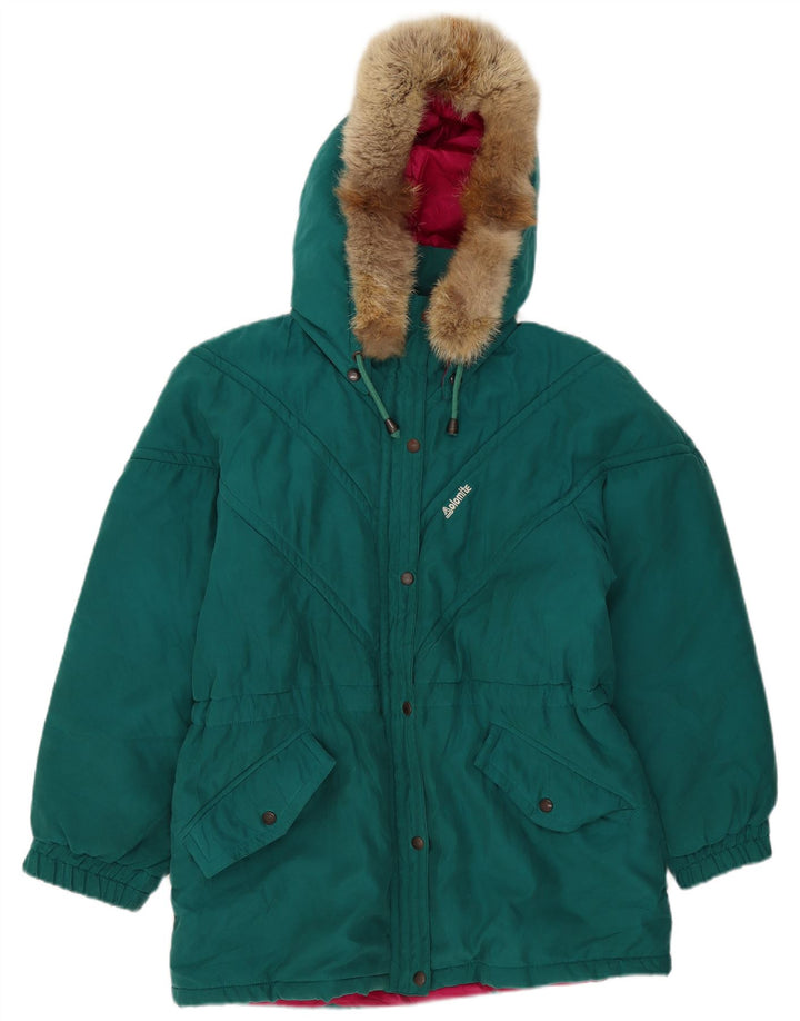 Jachetă Windbreaker pentru femei cu glugă Dolomite UK 16 Large Green