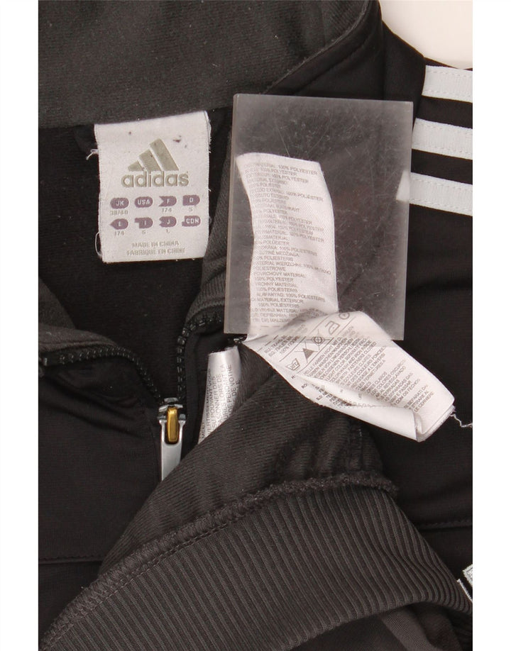 Jachetă de trening pentru bărbați Adidas UK 38/40 Medium Black Colorblock