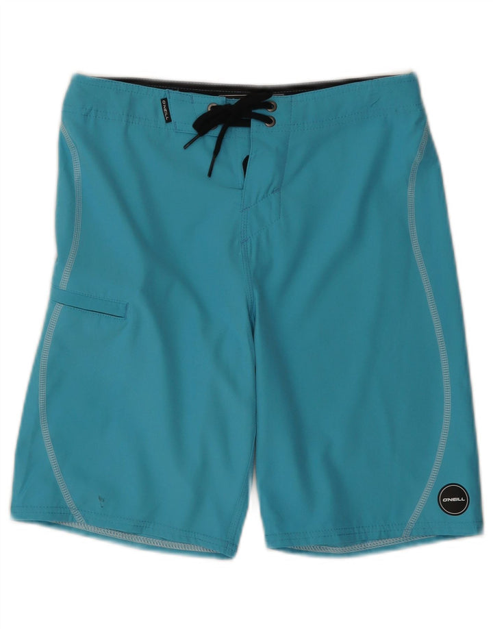 Pantaloni scurți de înot O'Neill pentru băieți 11-12 ani poliester albastru