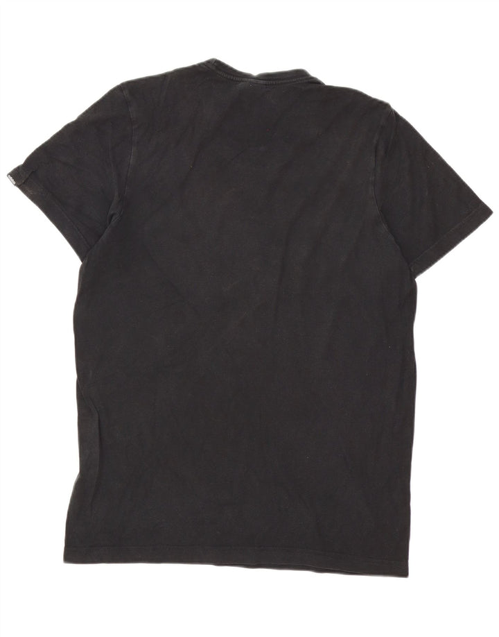 Tricou grafic pentru bărbați Adidas Top Mic Negru